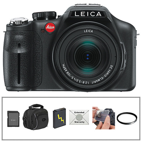 Leica V-Lux 3 Digital Camera with Deluxe Accessory Kit