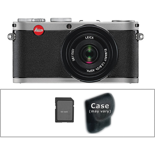 Leica X1 Digital Compact Camera with 24mm f/2.8 Lens & Basic Accessory Kit