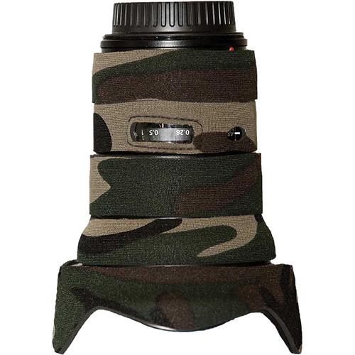 LensCoat Lens Cover for Canon 16-35mm f/2.8L AF (Forest Green Camo)