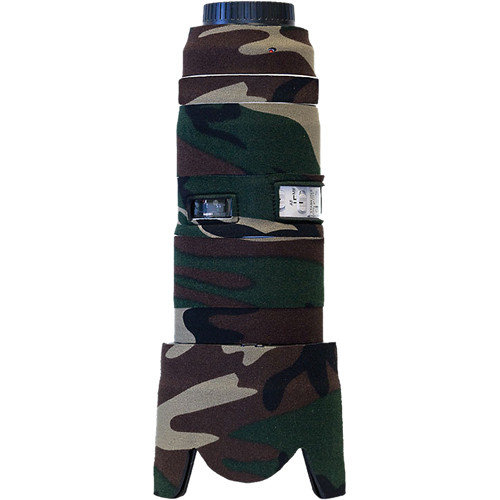 LensCoat Lens Cover for Canon EF 70-200mm f/2.8L IS III, II USM Lens (Forest Green Camo)