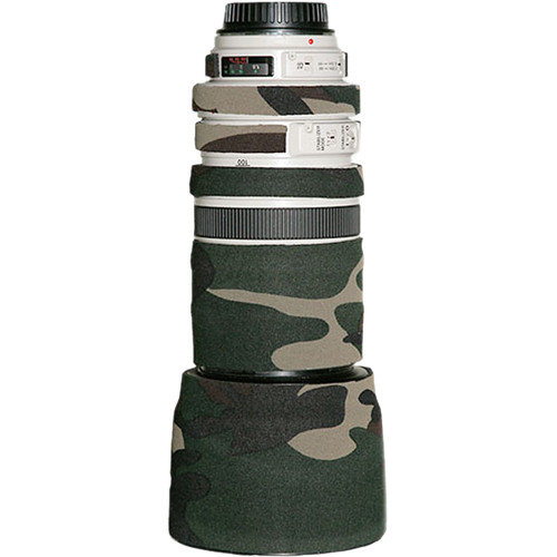 LensCoat Lens Cover for the Canon 70-200mm f/4 IS Lens (Forest Green)
