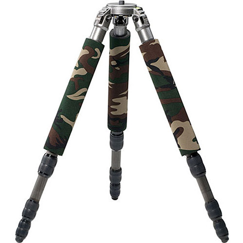 LensCoat LegCoat Tripod Leg Protectors (Forest Green Camo, 3-Pack)