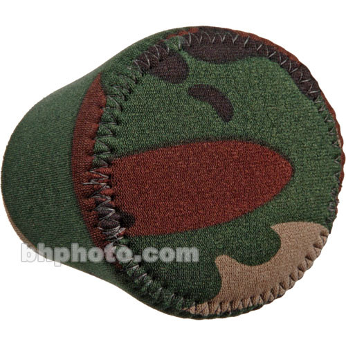 LensCoat Hoodie Lens Hood Cover (Small, Forest Green Camo)