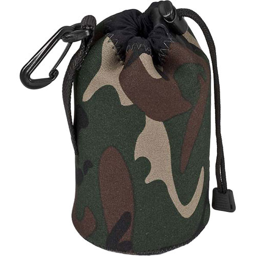 LensCoat LensPouch (Large Wide, Forest Green Camo)