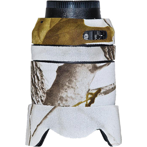 LensCoat Lens Cover for the Nikon 18-105mm f/3.5-5.6G Lens (Realtree AP Snow)