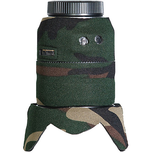 LensCoat Lens Cover for Nikon 24-120 f/3.5-5.6 AF-S VR Lens (Forest Green Camo)