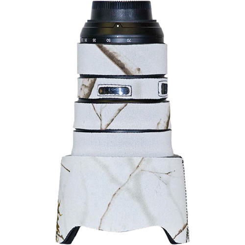 LensCoat Lens Cover for Nikon 24-70mm f/2.8 Zoom AF (Realtree AP Snow)
