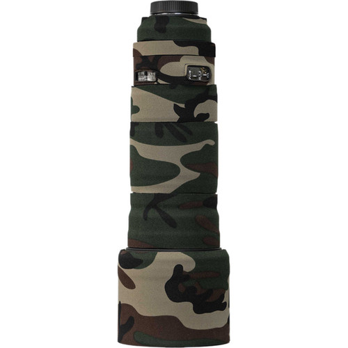 LensCoat Lens Cover for Sigma 120-300mm f/2.8 EX DG OS APO HSM AF Lens (Forest Green Camo)