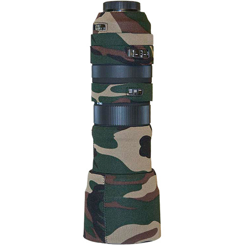 LensCoat Lens Cover for the Sigma 150-500mm f/5.6-6.3 DG OS HSM APO (Forest Green Camo)