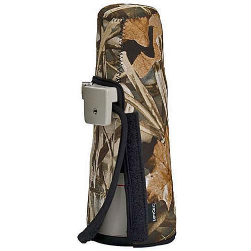 LensCoat TravelCoat Neoprene Lens Cover for Canon 400mm f/5.6L - Realtree Max4 HD
