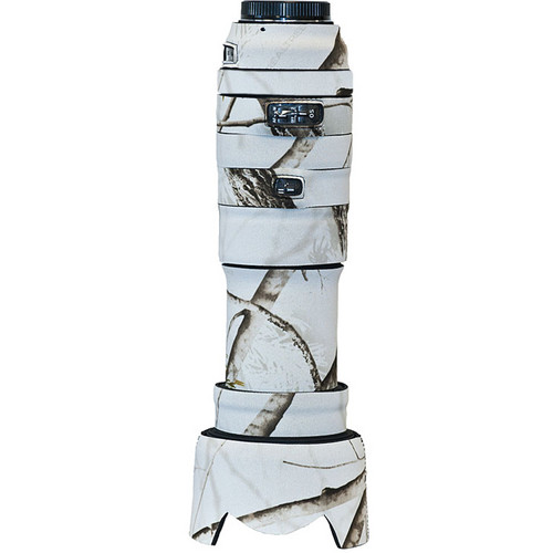 LensCoat Lens Cover for the Sigma 50-500mm f/4.5-6.3 APO DG OS HSM Lens (Realtree AP Snow)