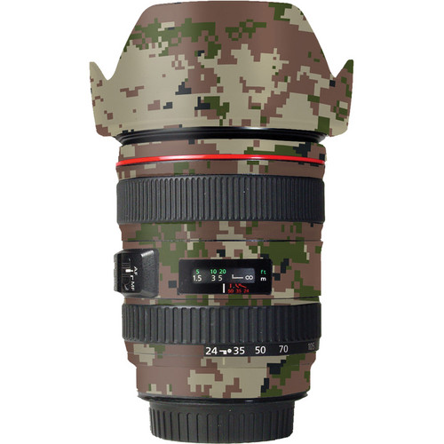 LensSkins Lens Skin for the Canon 24-105mm f/4L IS EF USM Lens (Camo)