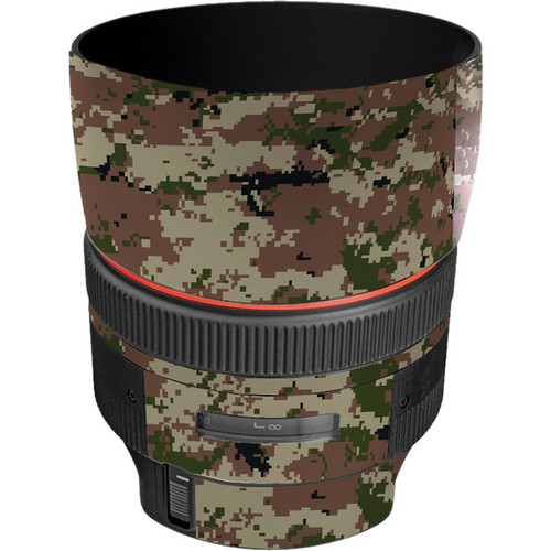 LensSkins Lens Skin for the Canon 85mm f/1.2L II EF USM Lens (Camo)