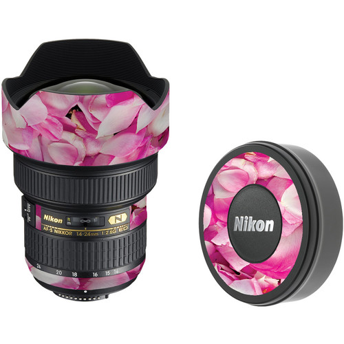 LensSkins Lens Skin for the Nikon 14-24mm f/2.8G AF-S ED Lens (Pink Petals)
