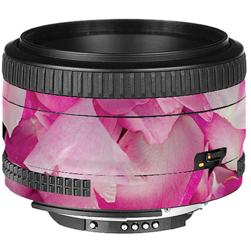 LensSkins Lens Skin for the Nikon 50mm f/1.8D AF Lens (Pink Petals)