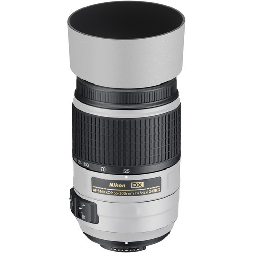 LensSkins Lens Skin for the Nikon 55-300mm f/4.5-5.6G ED VR Lens (Flat White)