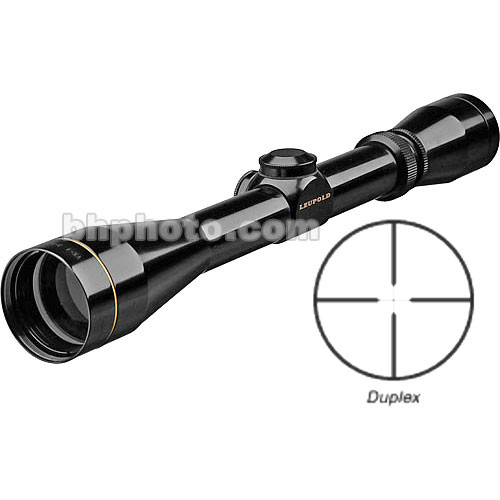 Leupold 4x33 M8 Riflescope w/ Duplex - Glossy Black 58530 B&H