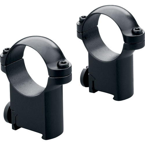 Leupold RM CZ 550 Ringmounts (1", Steel, High, Matte Black)