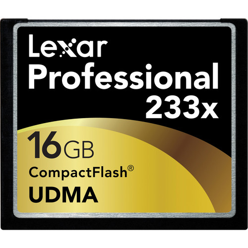 Lexar Professional Compact Flash 233x 16GB Memory Card
