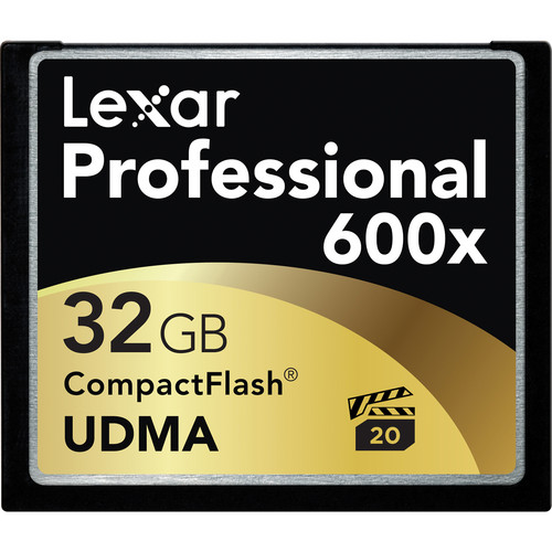 Lexar 32GB CompactFlash Memory Card Professional 600x UDMA