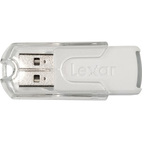 Lexar 4GB JumpDrive FireFly USB Flash Drive (White)