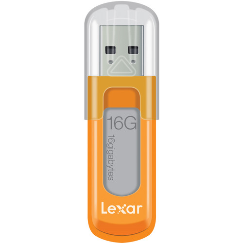 Lexar V10 JumpDrive (Orange, 16GB) LJDV10-16GASBNA B&H Photo