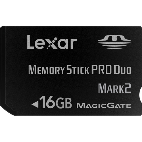 Lexar 16GB Platinum II (40x) Memory Stick PRO Duo