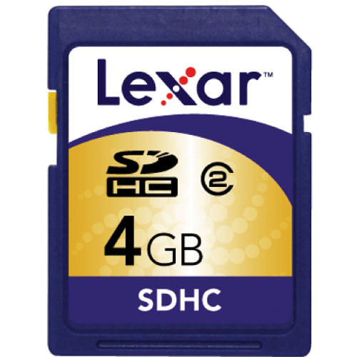 Lexar 4GB Secure Digital (SDHC) Card