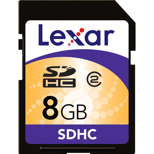 Lexar 8GB Secure Digital (SDHC) Card