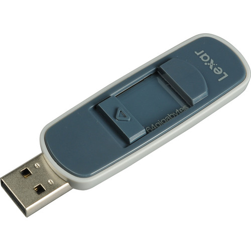 Lexar 64GB JumpDrive S70 USB Flash Drive (Grey)- Poly Bag