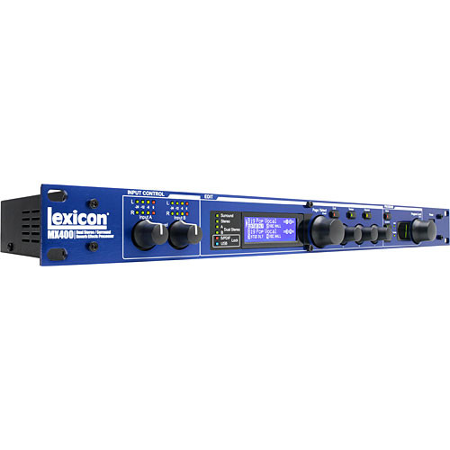 Lexicon MX400 Dual Stereo/Surround Multi-FX Processor with DAW Integration (1/4" Connectors)