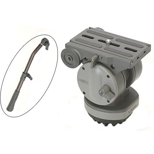 Libec H60 Fluid Head w/PH-7 Extendable Pan Handle