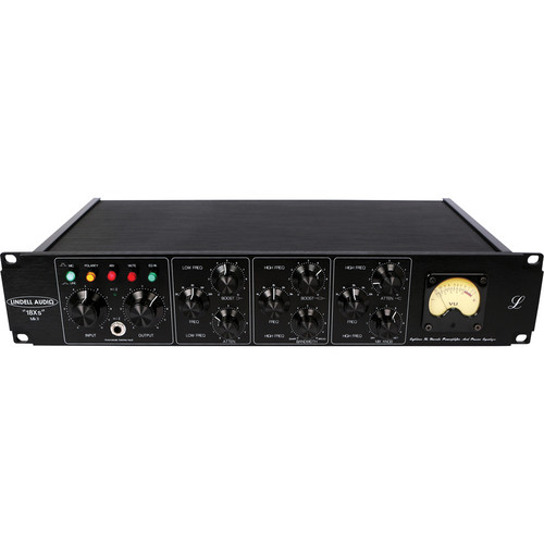 Lindell Audio 18Xs MkII - Microphone Preamplifer / Pultec-Style EQ (Rackmount)