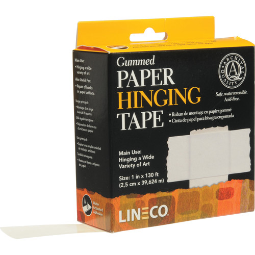 Lineco Gummed Frame/Hinging Sealing Tape (1" x 130')