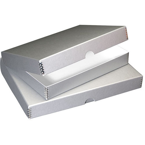 Lineco Folio Storage Box (12 x 9" Interior, Metallic Silver)