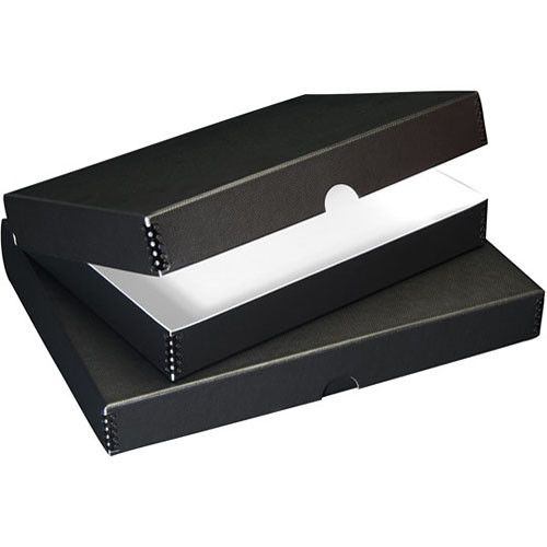 Lineco Folio Storage Box (12 x 9" Interior, Metallic Black)