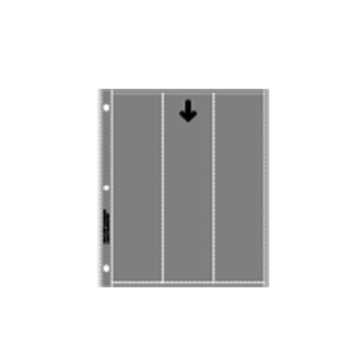 Lineco Archivalware Negative Storage Pages, 120 Format, Holds 3 Frames with Contact Proof (25 Pack)