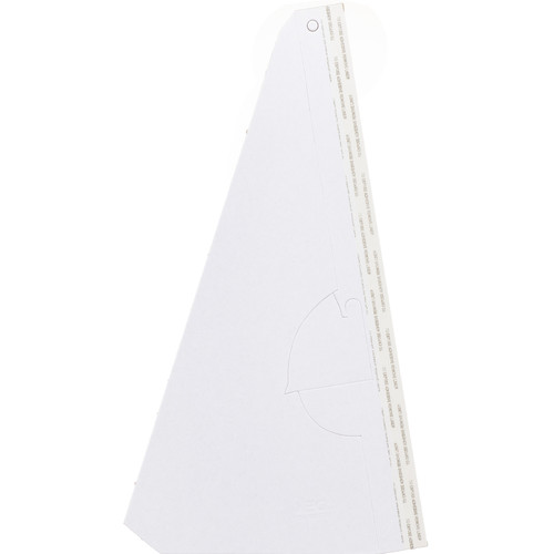 Lineco 12" Single-Wing Easel Back (White, 25-Pack)