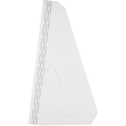 Lineco 15" Single-Wing Easel Back (White, 25-Pack)