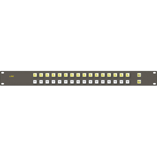 Link Electronics Remote Control Panel with Relegendable Buttons (V Type)