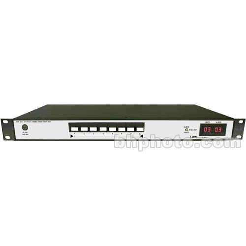 Link Electronics ASW-824 4 Channel Audio Switcher 8x1
