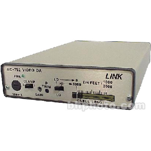 Link Electronics IEC-752 1x6 Composite Video Distribution Amplifier