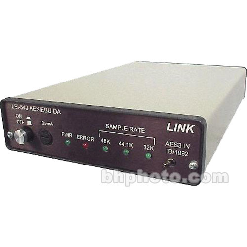Link Electronics LEI-540 1x8 Digital Audio Distribution Amplifier
