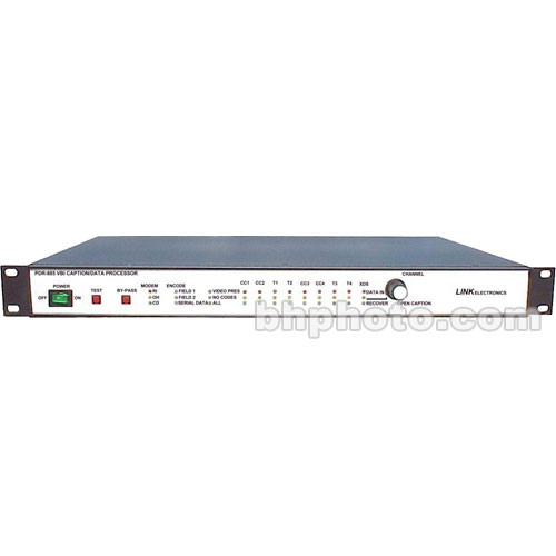 Link Electronics PDR-885 VBI Caption and Data Processor