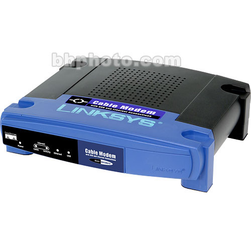 Linksys Cable Modem with USB and Ethernet Connections