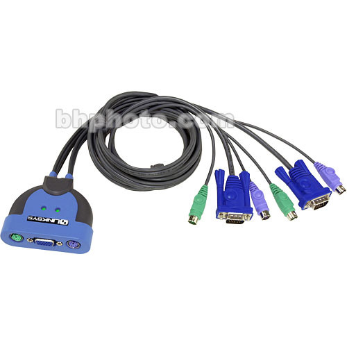 Linksys ProConnect Integrated KVM 2-Port Switch