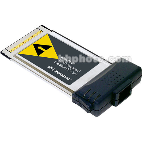Linksys EtherFast 10/100 32-Bit Integrated CardBus PC Card