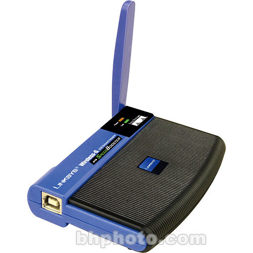 Linksys Wireless-G USB Network Adapter with SpeedBooster