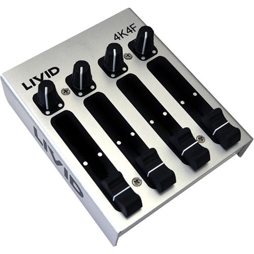 Livid Instruments XPC Expansion Controller - (4 Knobs and 4 Faders)
