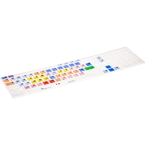 Logickeyboard LogicSkin Avid Media Composer Keyboard Cover for Apple Ultra-Thin Aluminum Keyboard